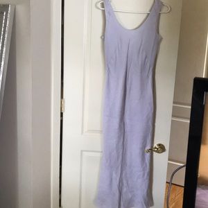Linen maxi dress